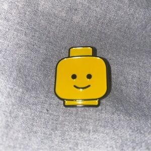 Lego Minifigure Head Enamel Pin